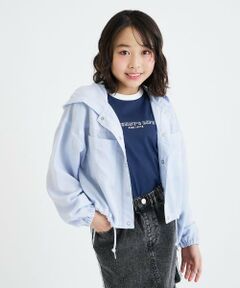 PINK-latte / ピンク ラテ ブルゾン | 【UV・接触冷感】ショート丈ブルゾン