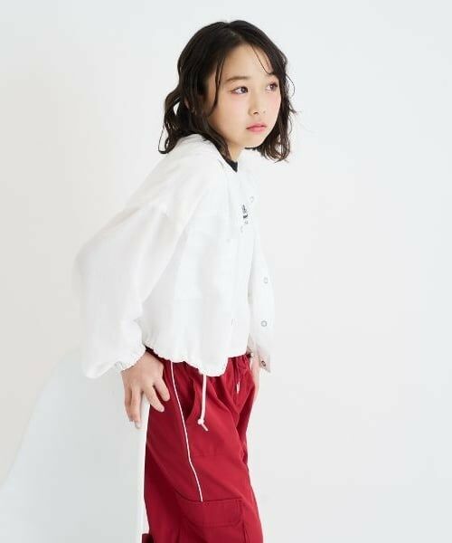 PINK-latte / ピンク ラテ ブルゾン | 【UV・接触冷感】ショート丈ブルゾン（オフ ホワイト）