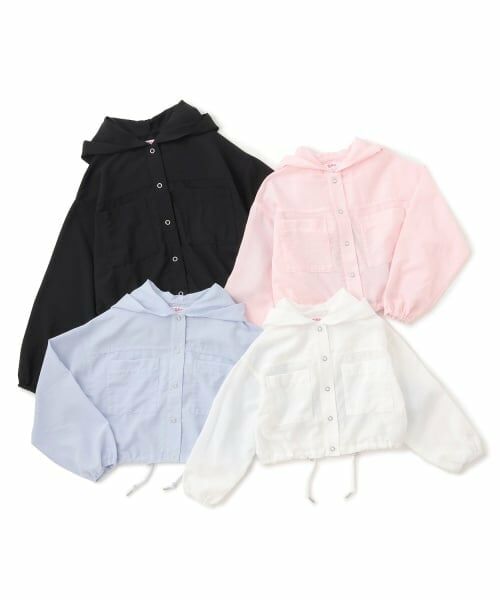 PINK-latte / ピンク ラテ ブルゾン | 【UV・接触冷感】ショート丈ブルゾン | 詳細9