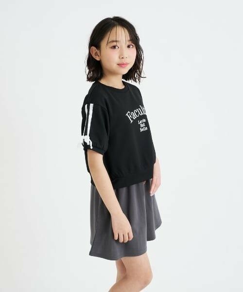 PINK-latte / ピンク ラテ Tシャツ | レースライン半袖ポンチトップス＋スカートSETUP | 詳細16