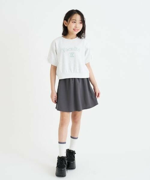 PINK-latte / ピンク ラテ Tシャツ | レースライン半袖ポンチトップス＋スカートSETUP | 詳細22