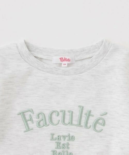 PINK-latte / ピンク ラテ Tシャツ | レースライン半袖ポンチトップス＋スカートSETUP | 詳細3