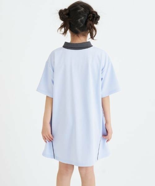 PINK-latte / ピンク ラテ ミニ丈・ひざ丈ワンピース | ナンバリングハーフZIPポンチワンピース | 詳細21