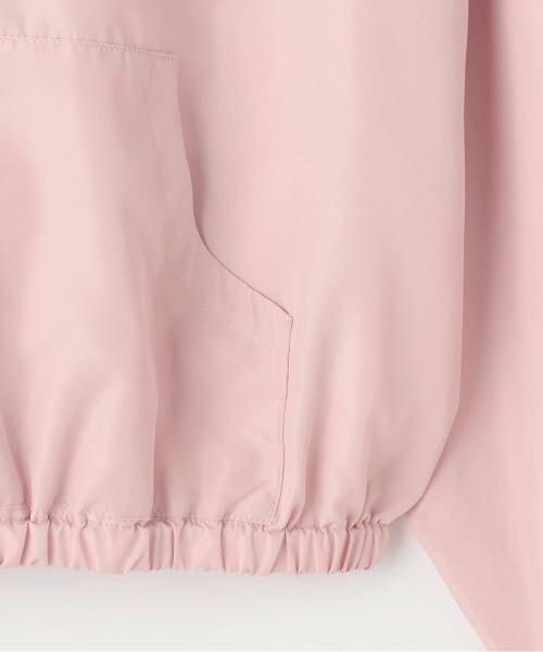 PINK-latte / ピンク ラテ ブルゾン | 【別注】フードつき配色クリアワッペンブルゾン | 詳細7