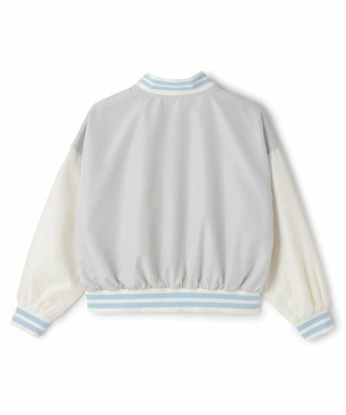 PINK-latte / ピンク ラテ ブルゾン | チアロゴアップリケスタジャン | 詳細1