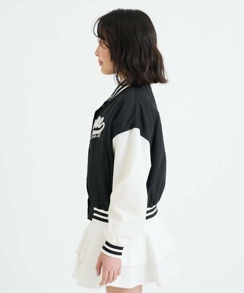 PINK-latte / ピンク ラテ ブルゾン | チアロゴアップリケスタジャン | 詳細15