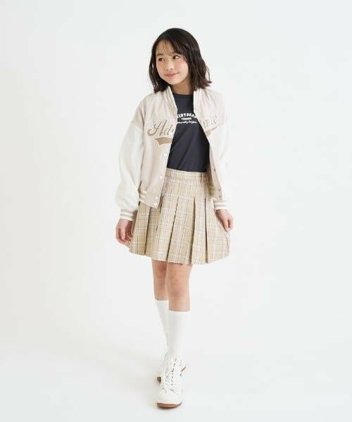 PINK-latte / ピンク ラテ ブルゾン | チアロゴアップリケスタジャン | 詳細22