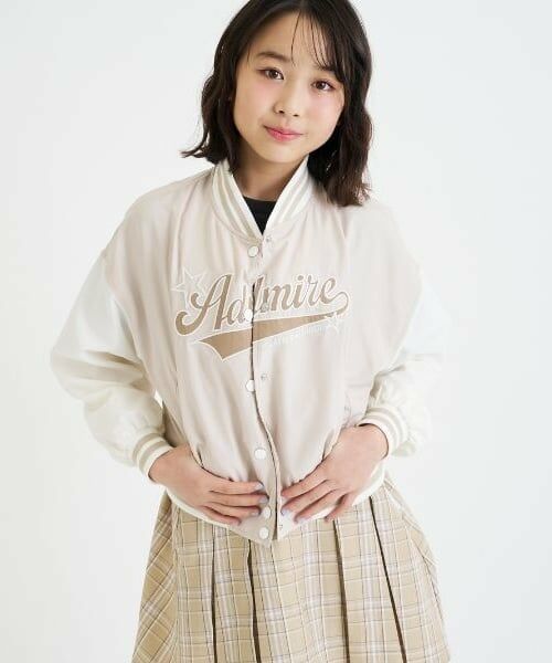 PINK-latte / ピンク ラテ ブルゾン | チアロゴアップリケスタジャン | 詳細23