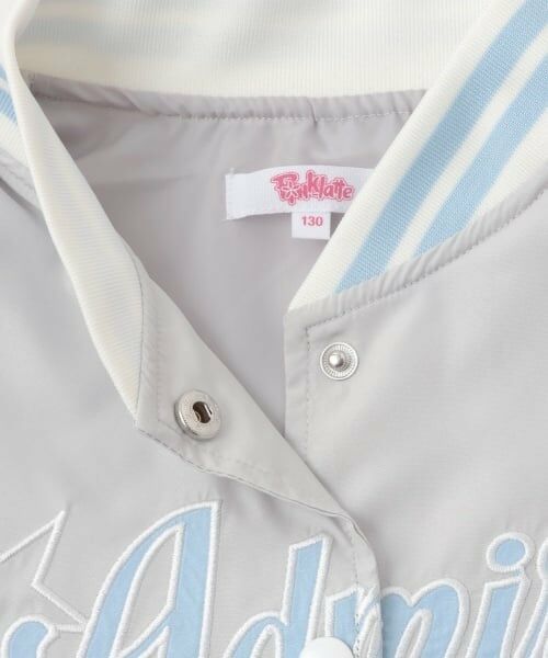 PINK-latte / ピンク ラテ ブルゾン | チアロゴアップリケスタジャン | 詳細3