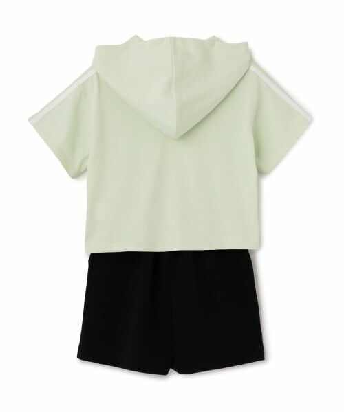 PINK-latte / ピンク ラテ その他トップス | 【接触冷感】半袖パーカー＋ハーフパンツセット | 詳細1