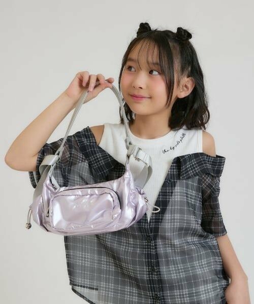 PINK-latte / ピンク ラテ ショルダーバッグ | メタリック2wayショルダー | 詳細18