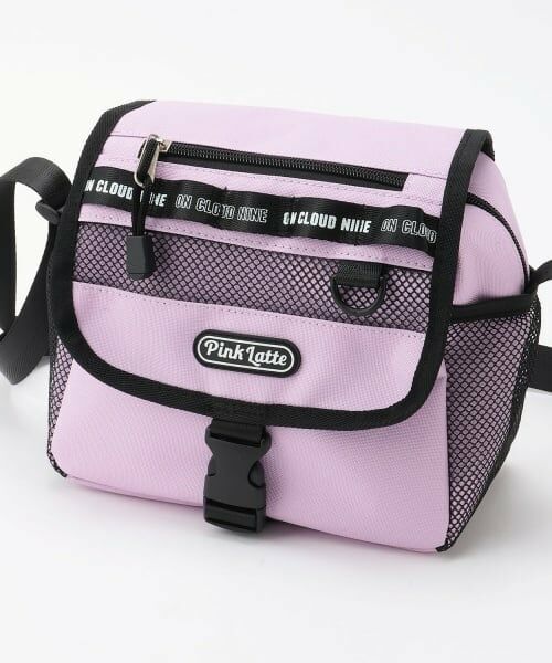 PINK-latte / ピンク ラテ ショルダーバッグ | ロゴテープショルダー | 詳細2