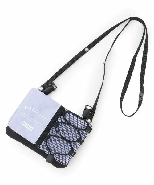 PINK-latte / ピンク ラテ ショルダーバッグ | 移動ポケット（ラベンダー）