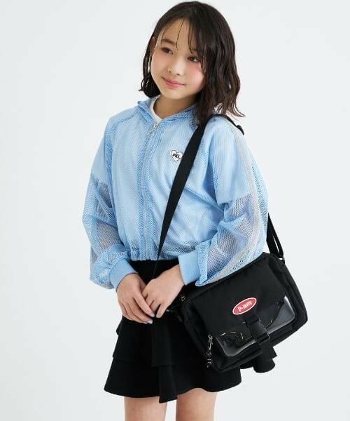 PINK-latte / ピンク ラテ ショルダーバッグ | ポケットスクエアSD（黒）