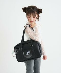 PINK-latte / ピンク ラテ トートバッグ | 合皮スクールBAG