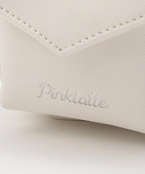 PINK-latte / ピンク ラテ ショルダーバッグ | WポケットチェックスクエアSD | 詳細5