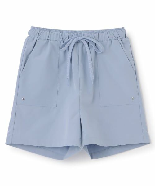 PINK-latte / ピンク ラテ ショート・ハーフ・半端丈パンツ | 【別注】【水陸両用】ショートパンツ（サックス）