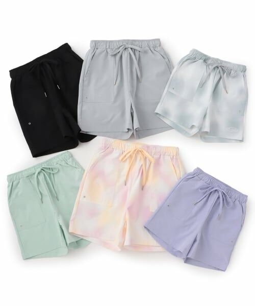PINK-latte / ピンク ラテ ショート・ハーフ・半端丈パンツ | 【水陸両用】アソート柄ショートパンツ | 詳細7