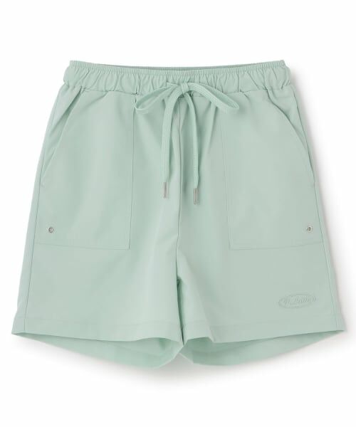 PINK-latte / ピンク ラテ ショート・ハーフ・半端丈パンツ | 【水陸両用】アソート柄ショートパンツ（ミント）