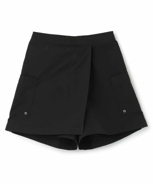 PINK-latte / ピンク ラテ ショート・ハーフ・半端丈パンツ | 【水陸両用】ラップスカパン（黒）