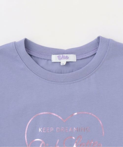 PINK-latte / ピンク ラテ Tシャツ | 【別注】ハートロゴ箔プリントTシャツ | 詳細2