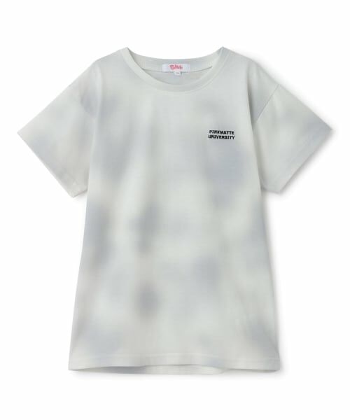 PINK-latte / ピンク ラテ Tシャツ | 【接触冷感】タイダイ柄くまちゃんTシャツ | 詳細11