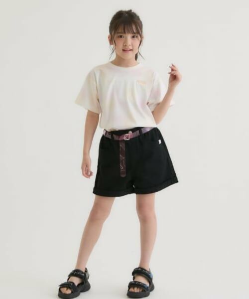 PINK-latte / ピンク ラテ Tシャツ | 【接触冷感】タイダイ柄くまちゃんTシャツ | 詳細15