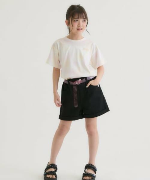PINK-latte / ピンク ラテ Tシャツ | 【接触冷感】タイダイ柄くまちゃんTシャツ | 詳細16