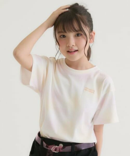 PINK-latte / ピンク ラテ Tシャツ | 【接触冷感】タイダイ柄くまちゃんTシャツ | 詳細18