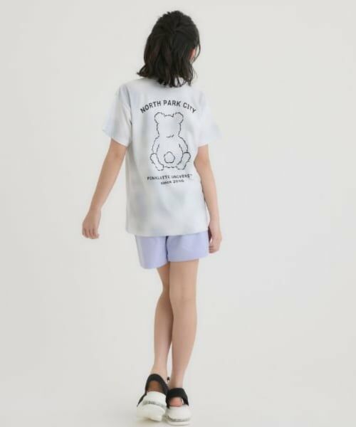 PINK-latte / ピンク ラテ Tシャツ | 【接触冷感】タイダイ柄くまちゃんTシャツ | 詳細21