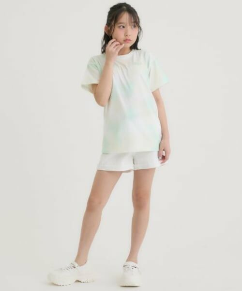 PINK-latte / ピンク ラテ Tシャツ | 【接触冷感】タイダイ柄くまちゃんTシャツ | 詳細24