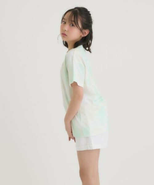 PINK-latte / ピンク ラテ Tシャツ | 【接触冷感】タイダイ柄くまちゃんTシャツ | 詳細25