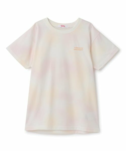 PINK-latte / ピンク ラテ Tシャツ | 【接触冷感】タイダイ柄くまちゃんTシャツ | 詳細8