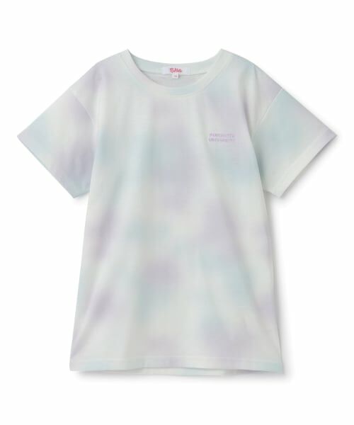 PINK-latte / ピンク ラテ Tシャツ | 【接触冷感】タイダイ柄くまちゃんTシャツ | 詳細9