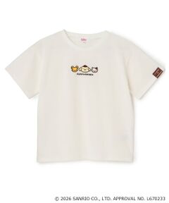 PINK-latte / ピンク ラテ Tシャツ | 【ポムポムプリン】アップリケ刺繍半袖Tシャツ