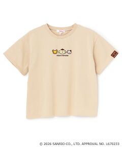 PINK-latte / ピンク ラテ Tシャツ | 【ポムポムプリン】アップリケ刺繍半袖Tシャツ