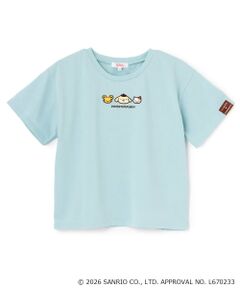 PINK-latte / ピンク ラテ Tシャツ | 【ポムポムプリン】アップリケ刺繍半袖Tシャツ