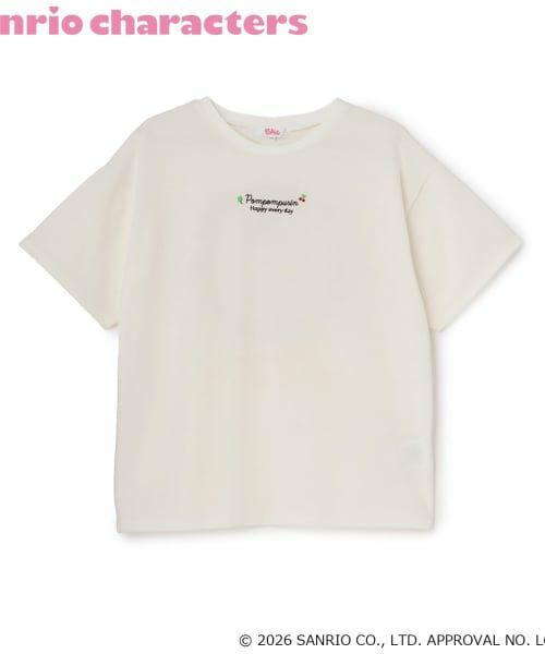 PINK-latte / ピンク ラテ Tシャツ | 【ポムポムプリン】バックプリントビッグTシャツ | 詳細10