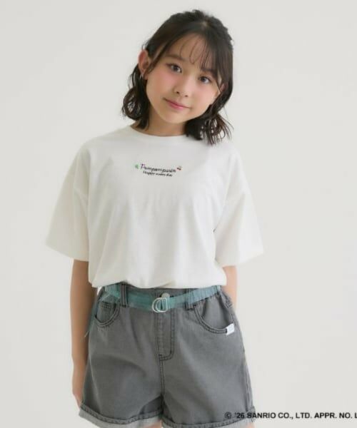 PINK-latte / ピンク ラテ Tシャツ | 【ポムポムプリン】バックプリントビッグTシャツ | 詳細15
