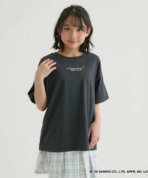 PINK-latte / ピンク ラテ Tシャツ | 【ポムポムプリン】バックプリントビッグTシャツ | 詳細19