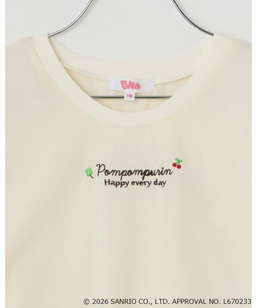 PINK-latte / ピンク ラテ Tシャツ | 【ポムポムプリン】バックプリントビッグTシャツ | 詳細4