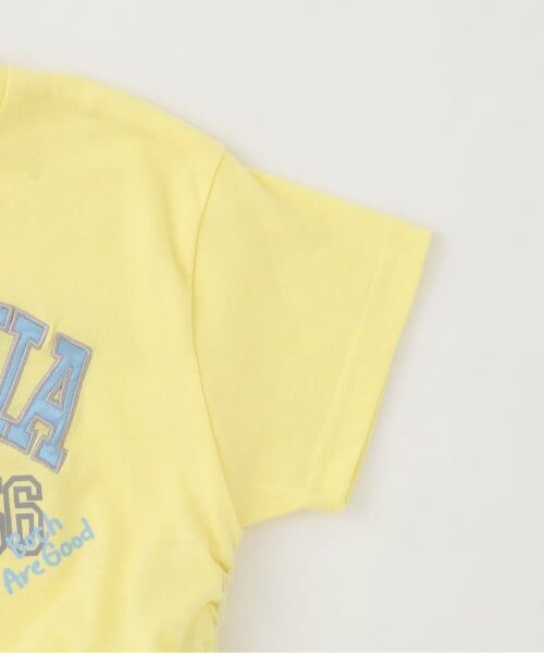 PINK-latte / ピンク ラテ Tシャツ | 【別注】サイドギャザーデザイン半袖Tシャツ | 詳細3