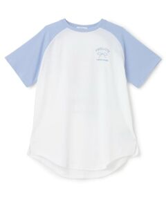 PINK-latte / ピンク ラテ Tシャツ | 【別注】ラグラン半袖チュニックワンピース