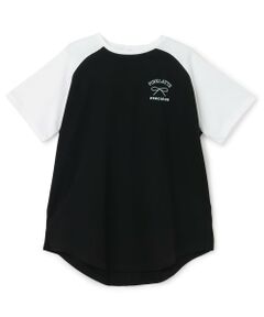 PINK-latte / ピンク ラテ Tシャツ | 【別注】ラグラン半袖チュニックワンピース