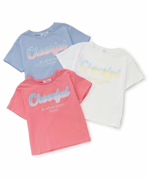 PINK-latte / ピンク ラテ Tシャツ | 【別注】グラデプリント半袖Tシャツ | 詳細6