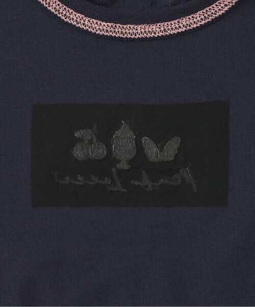 PINK-latte / ピンク ラテ Tシャツ | 【別注】モチーフミニ刺しゅう半袖Tシャツ | 詳細3