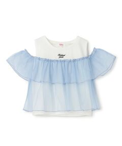 PINK-latte / ピンク ラテ Tシャツ | シアードッキングトップス