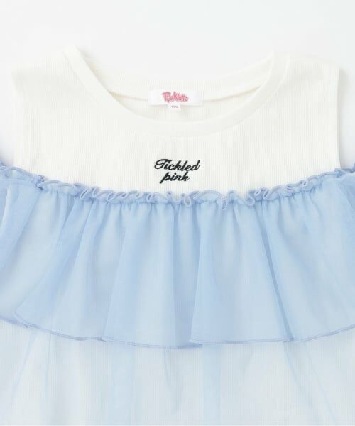 PINK-latte / ピンク ラテ Tシャツ | シアードッキングトップス | 詳細2