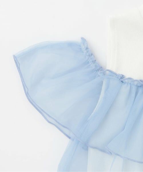 PINK-latte / ピンク ラテ Tシャツ | シアードッキングトップス | 詳細3