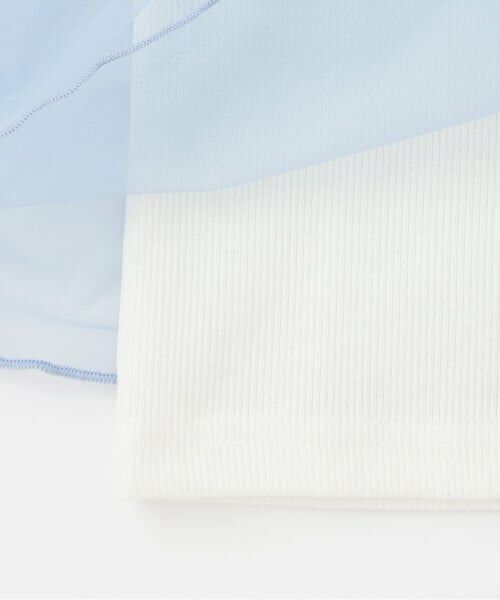 PINK-latte / ピンク ラテ Tシャツ | シアードッキングトップス | 詳細5